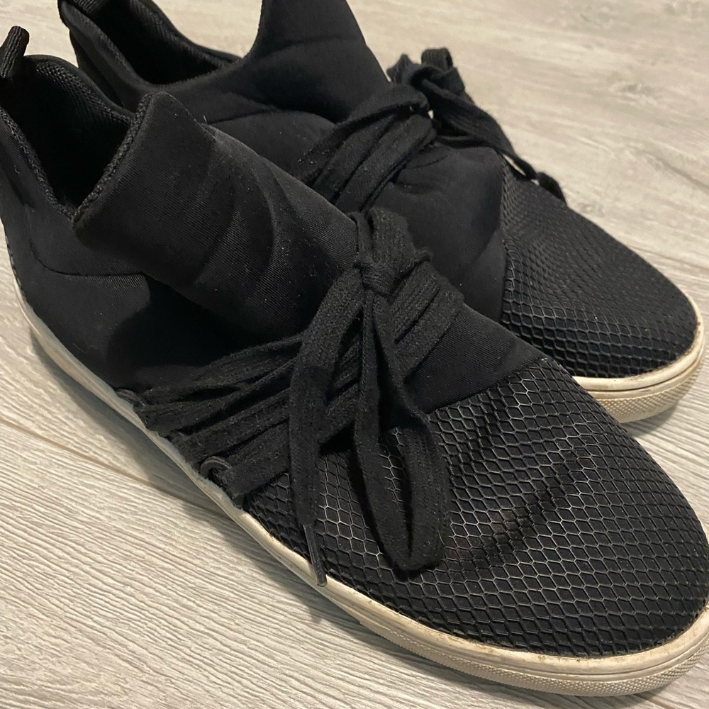 Black Steve Madden sneakers